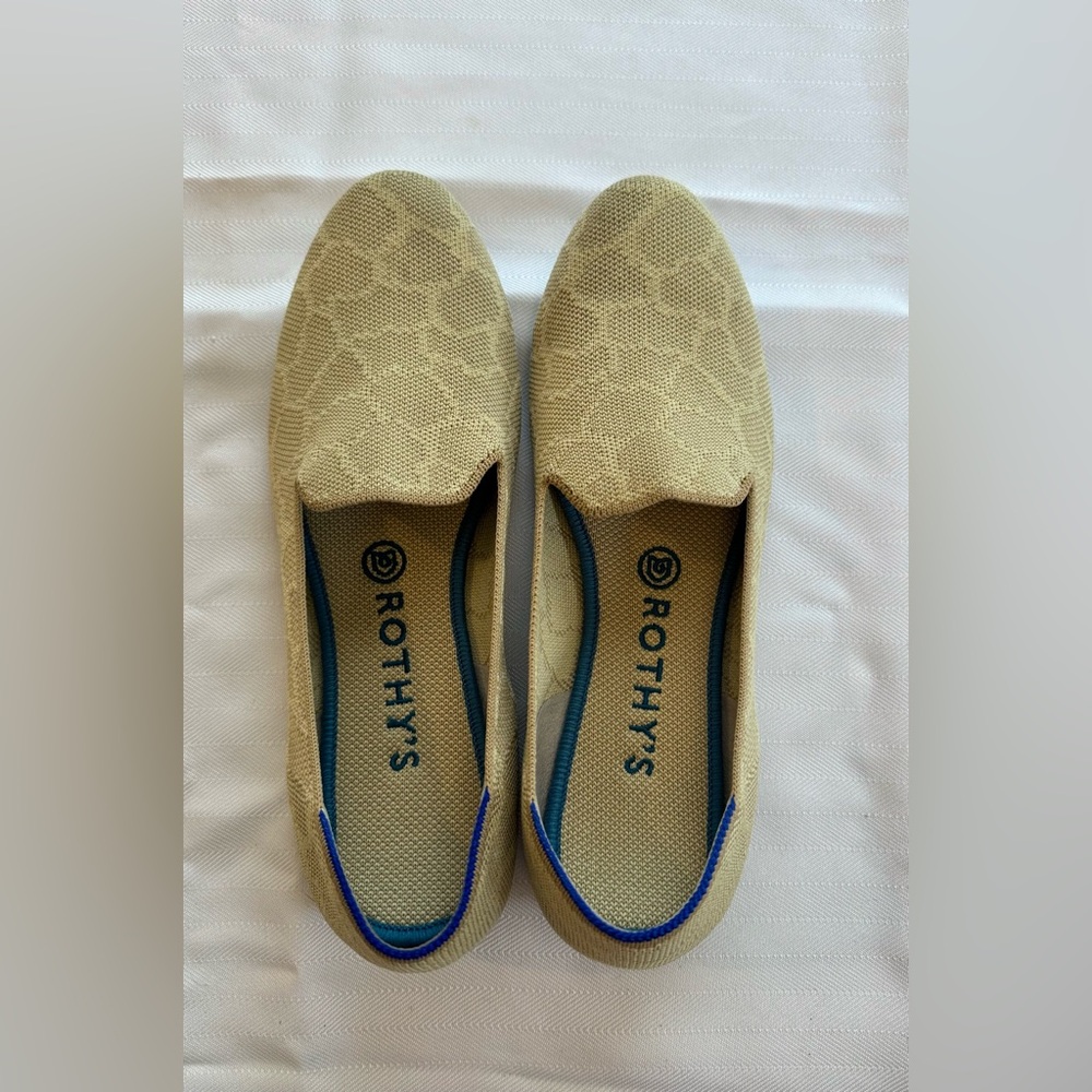 Rothy’s Sahara Gold Loafers